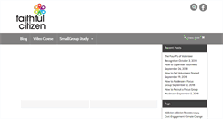 Desktop Screenshot of faithfulcitizen.net